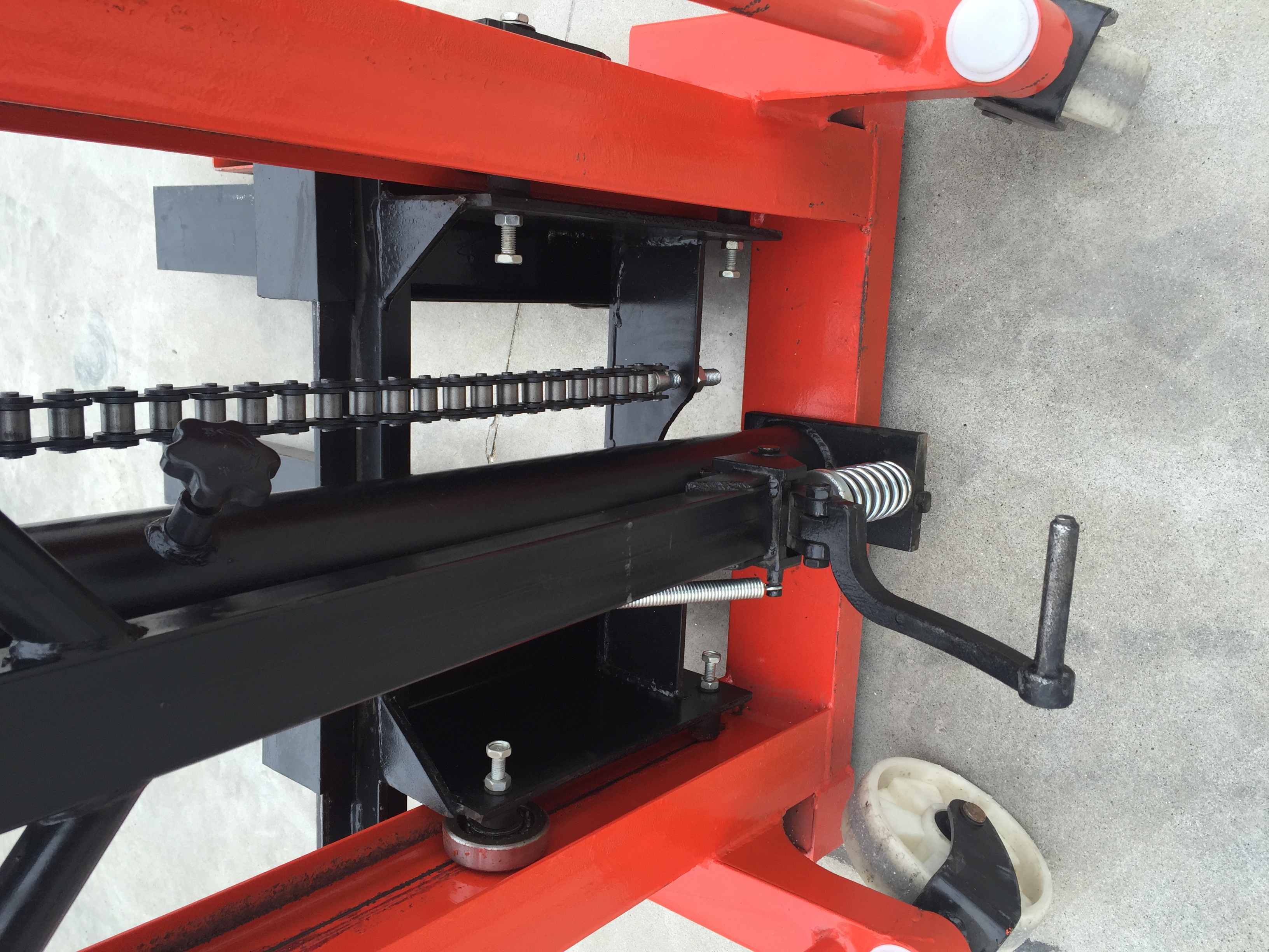 1TON 1.5TON 2TON hand hydraulic stacker