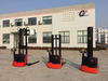 1ton 1.2ton 1.5ton electric pallet stacker lift height 3-6m