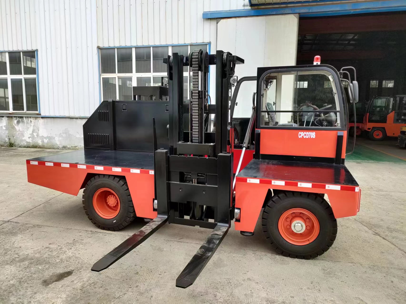 side loader forklift CPCD70S CPCD80S CPCD100S