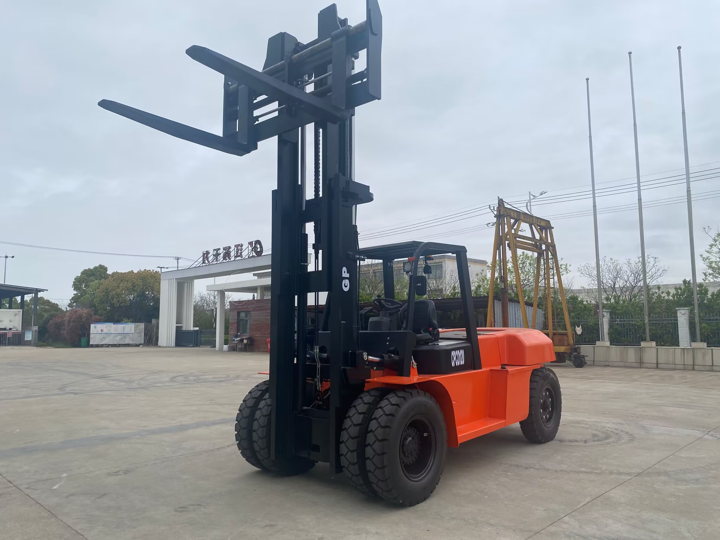 Cpcd120 Cpcd160 12-16ton Diesel Forklift