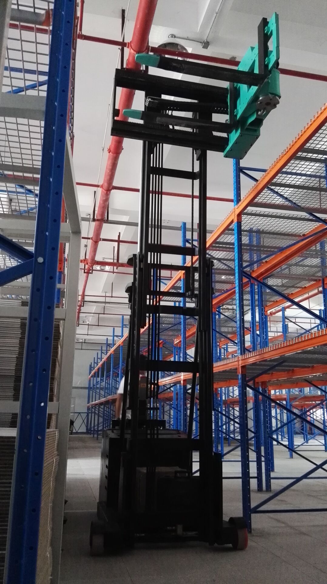 3 way electric forklift