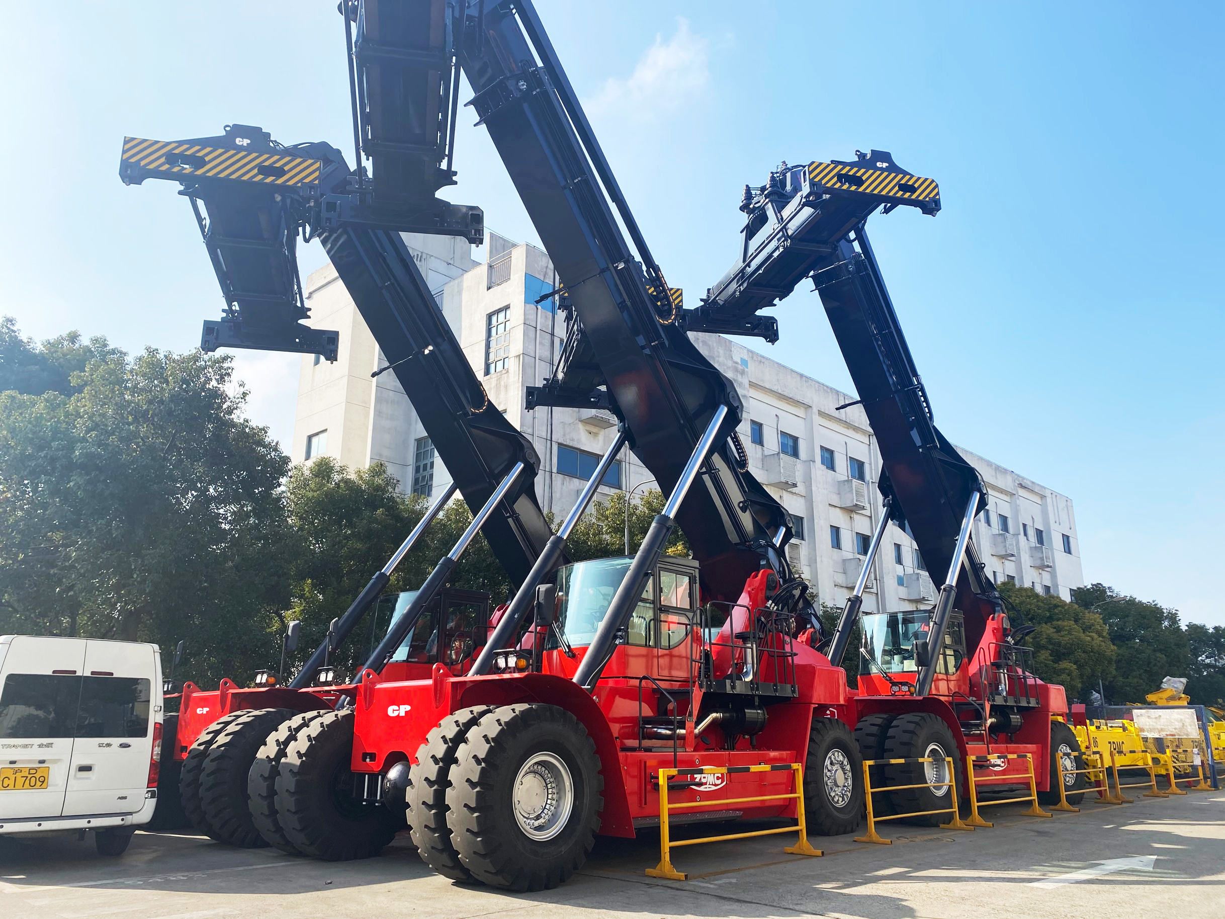 ZR45 Battery Reach Truck Container Stacker