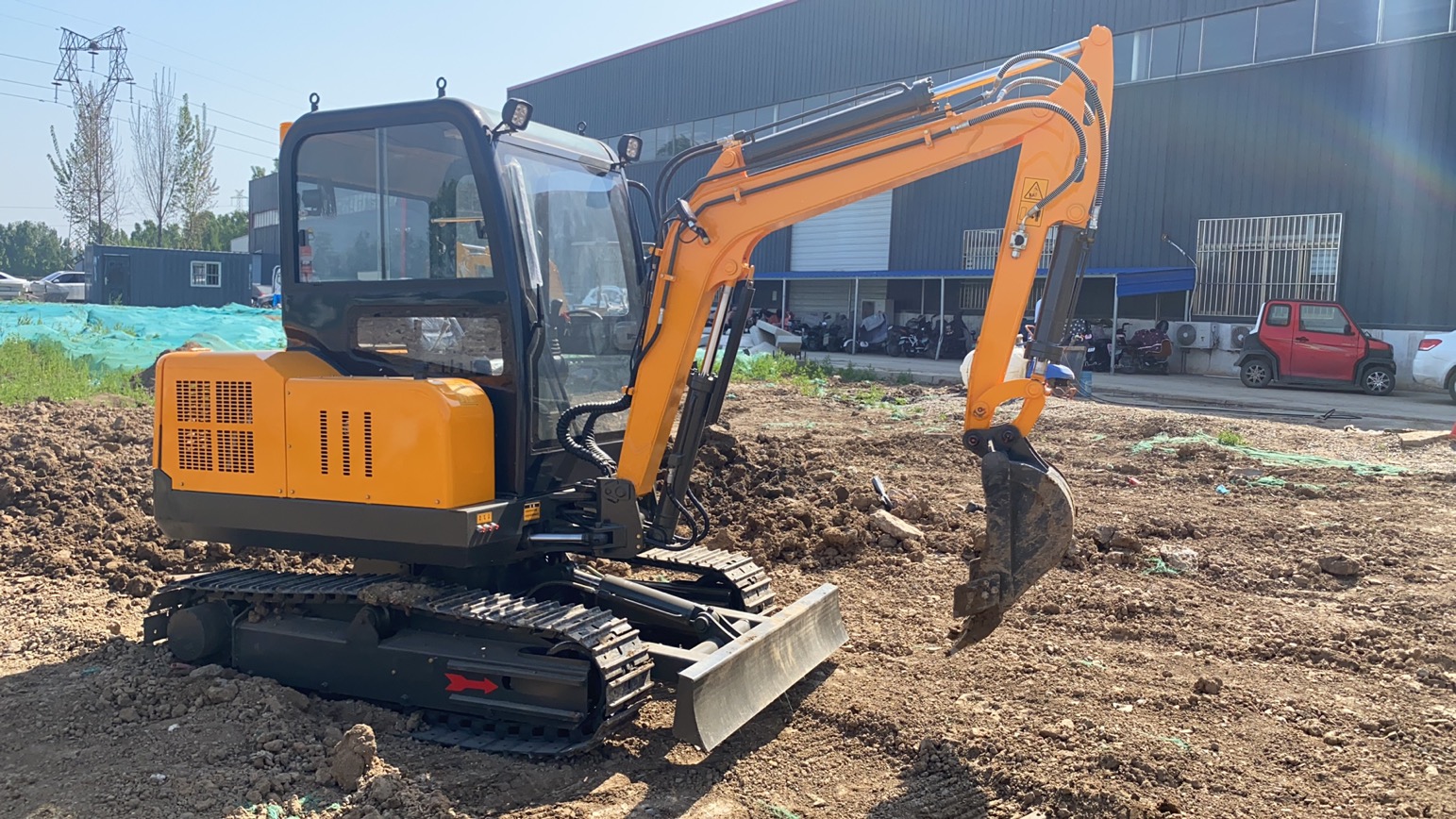 3ton 3.5ton 4ton diesel crawler excavator