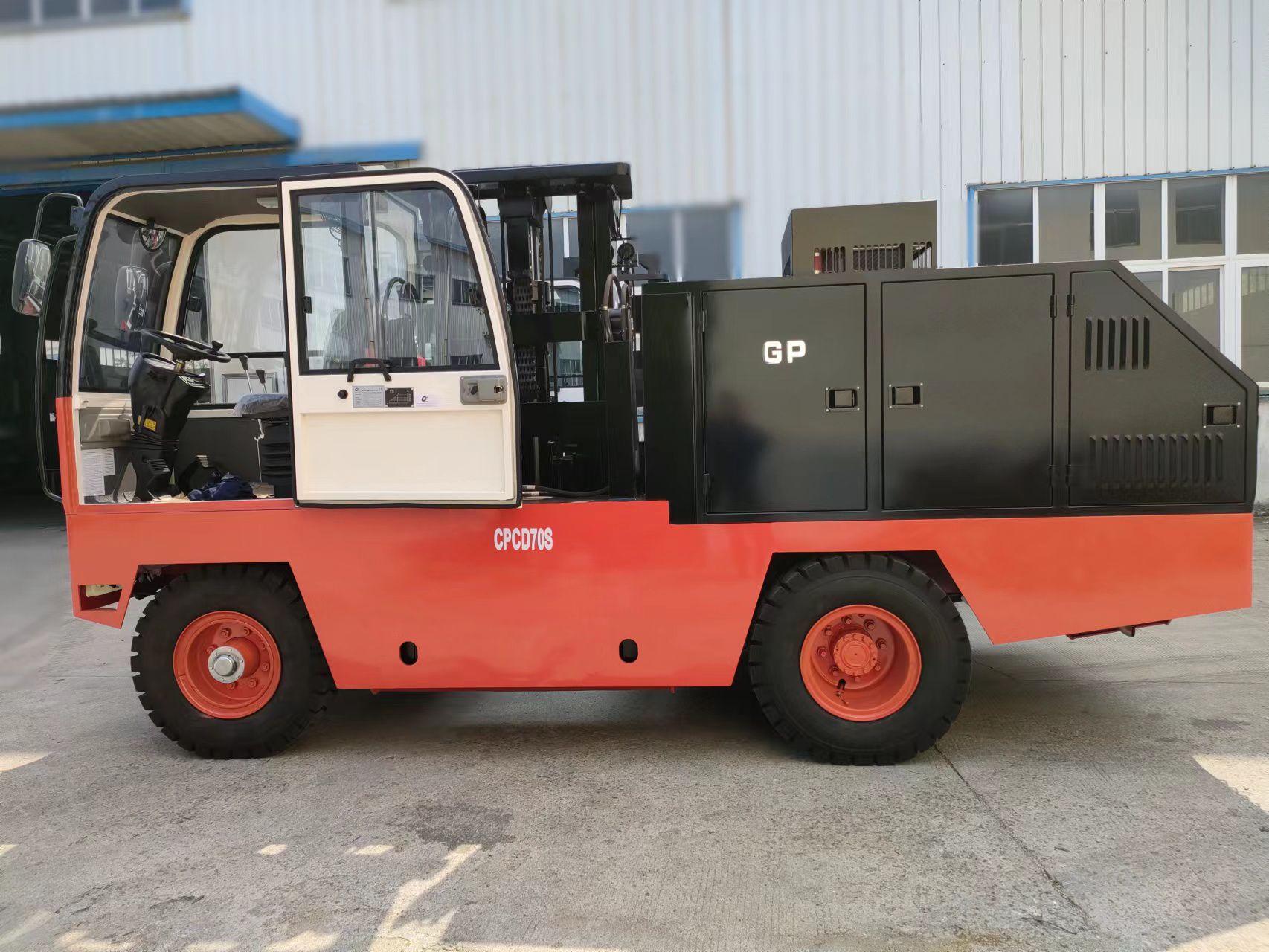  Heavy-duty 5-7 ton diesel side forklift