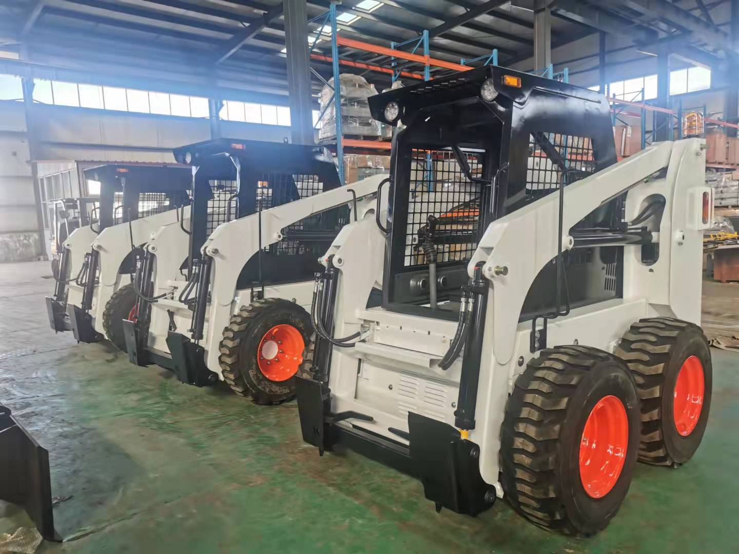 skid steering wheel loader