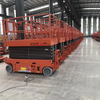 8m-16m Aerial Work Platform Scissor Lift with Self-Propelled Capability