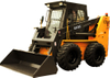 skid steering wheel loader