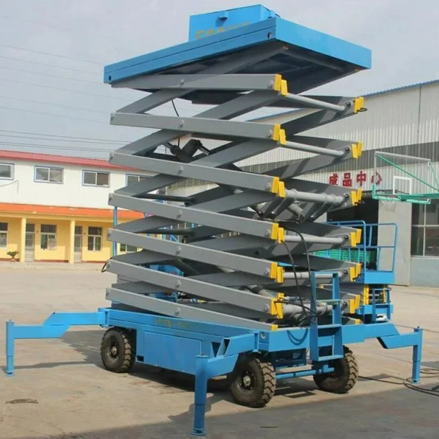 Versatile Electric Scissor Auxiliary Platform Lift - 300kg to 2000kg Capacity