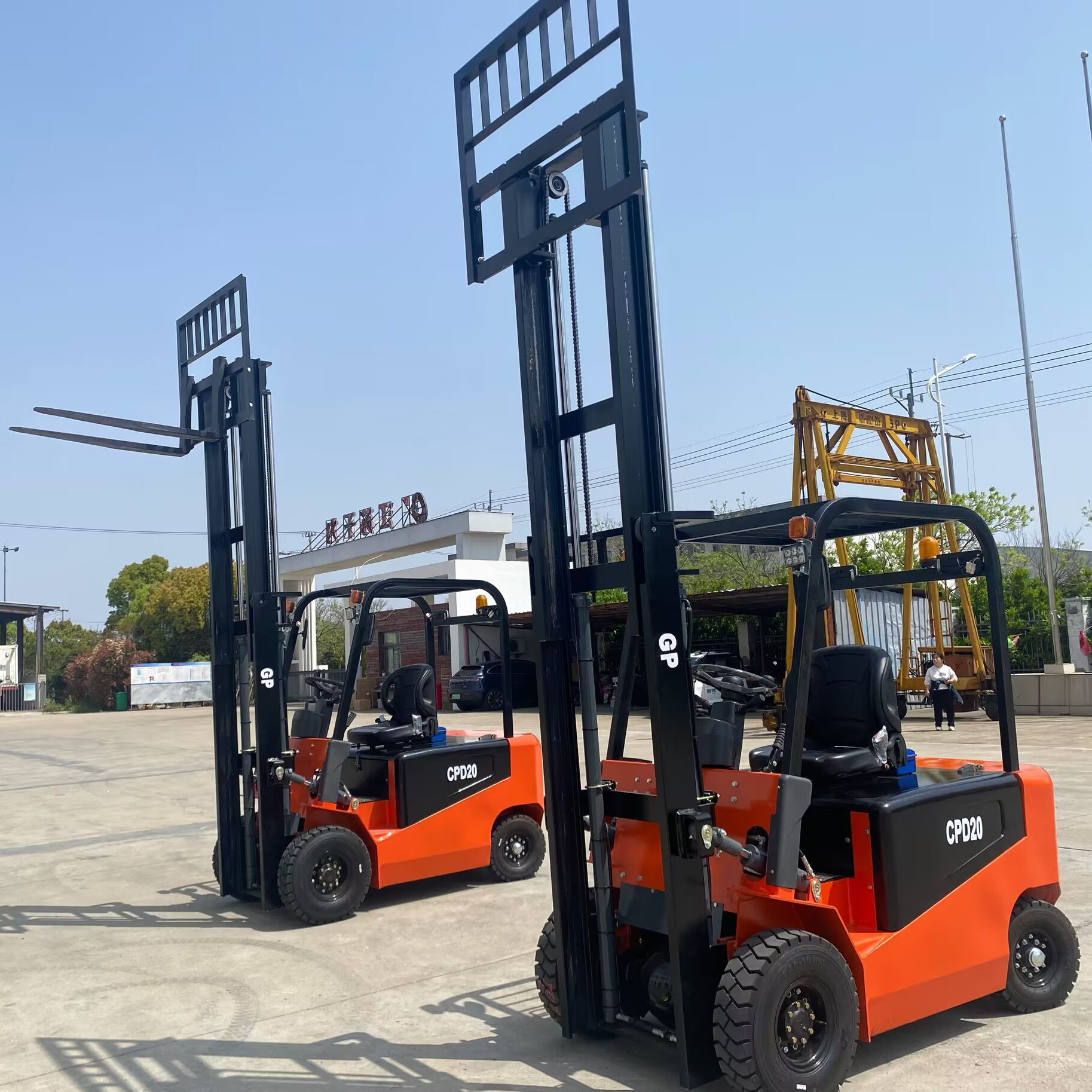 CPD20 CPD25 2Ton 2.5T Electric Forklift