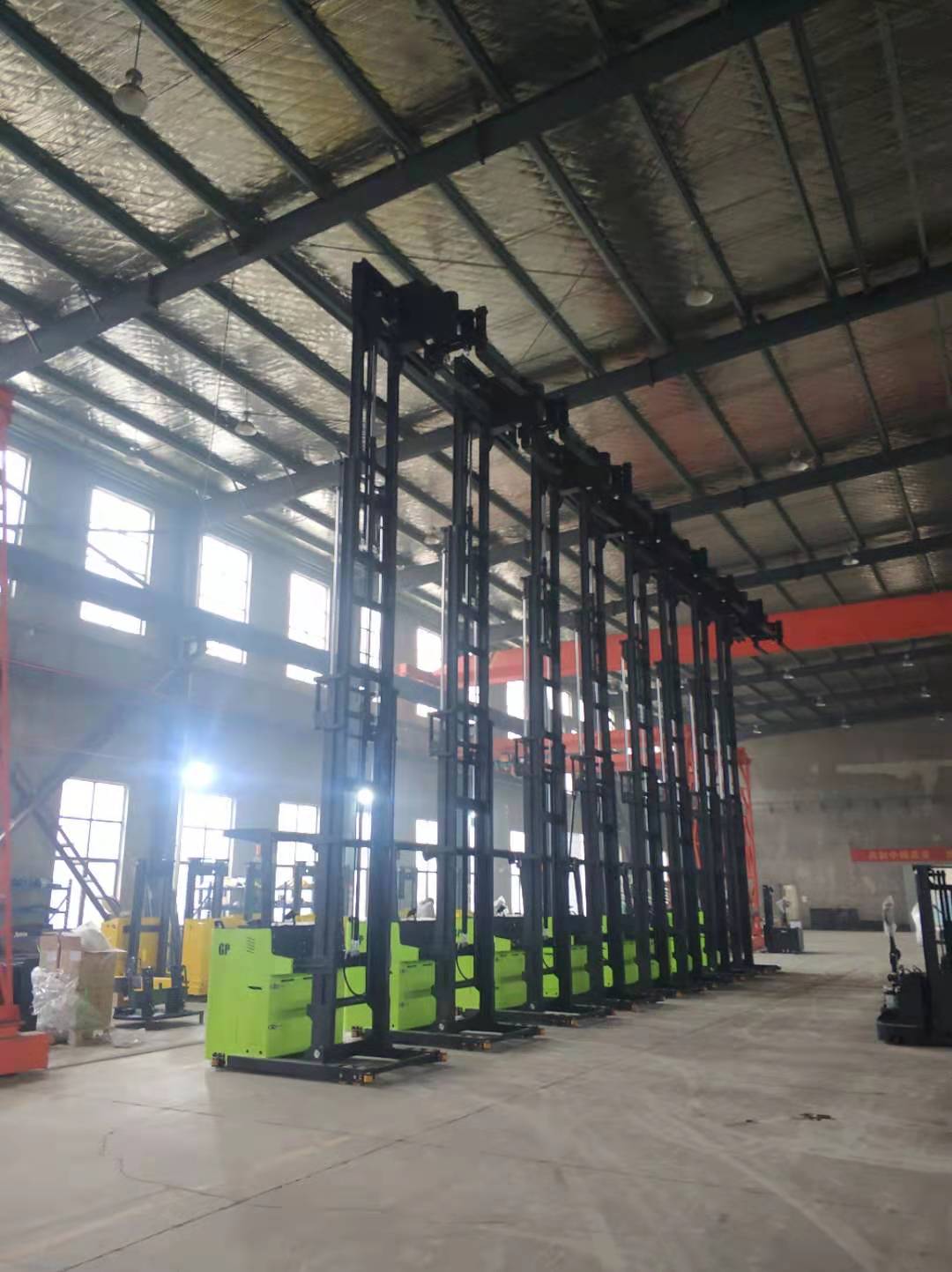 3 way electric forklift