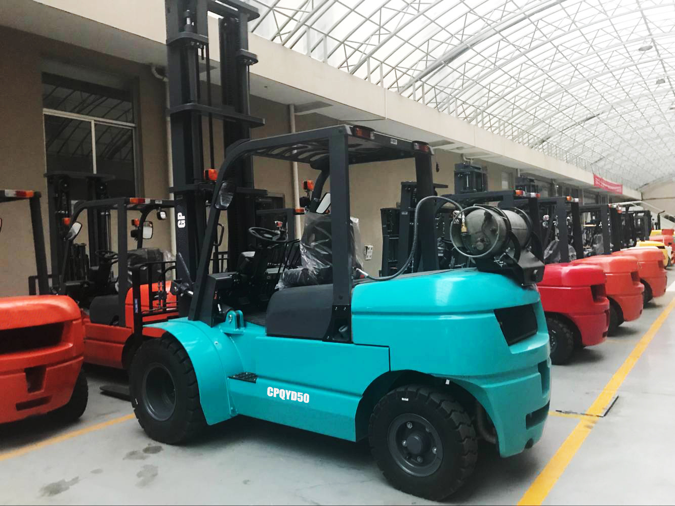 CPQYD50,CPQYD60, CPQYD70 Gas LPG forklift propane forklift