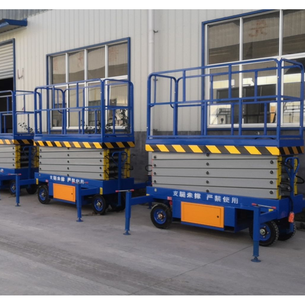 Versatile Electric Scissor Auxiliary Platform Lift - 300kg to 2000kg Capacity