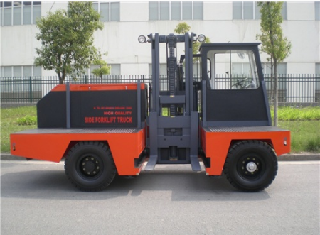  Heavy-duty 5-7 ton diesel side forklift