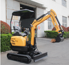 0.8ton 1ton 1.5ton 1.7ton diesle crawler MINI excavator 