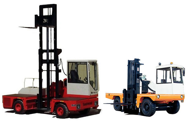  Heavy-duty 5-7 ton diesel side forklift