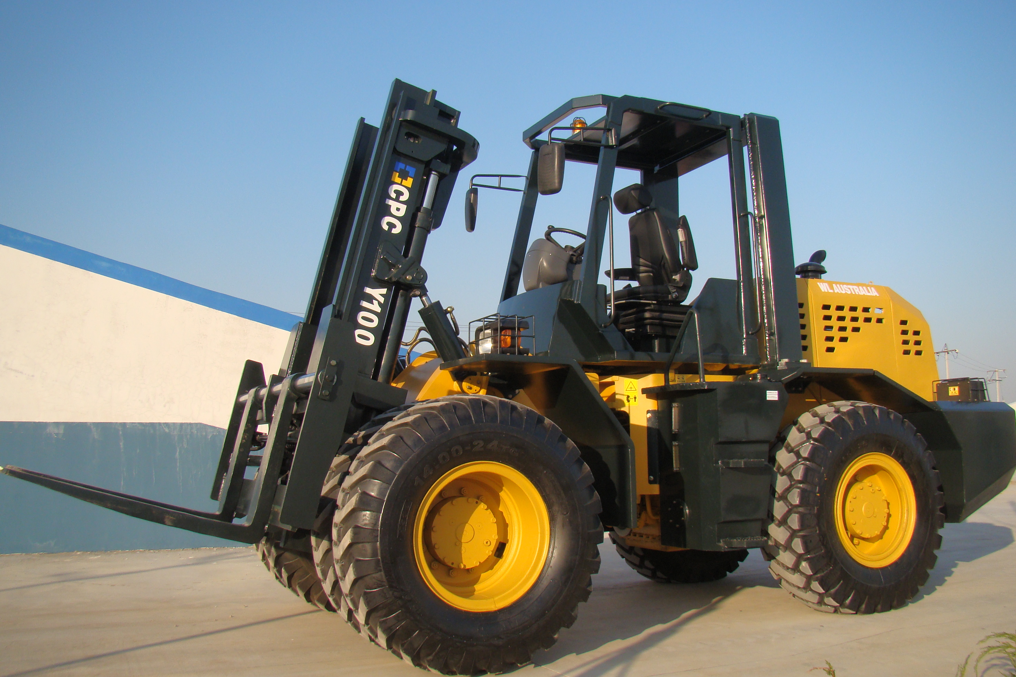 CPCY70 CPCY100 terrain rough forklift