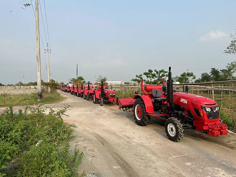 GP provides 37 tractors for the Bangladesh project Strengthening Production, Preservation&Distribution of Quality Seed Potato to the Farmers